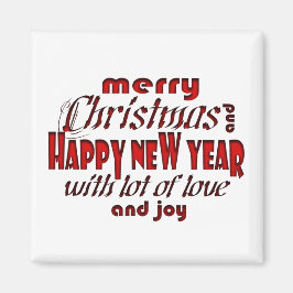 Íman Feliz Natal e Feliz ano novo