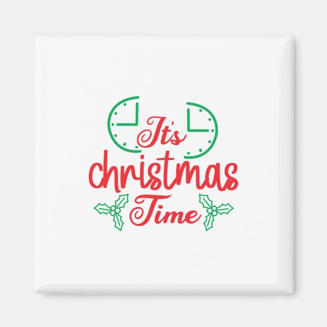 Íman Feliz Natal É Hora De Natal (Frente)