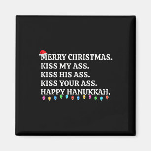 Íman Feliz Natal Engraçado Beijo Meus Xmas Homens E Mul