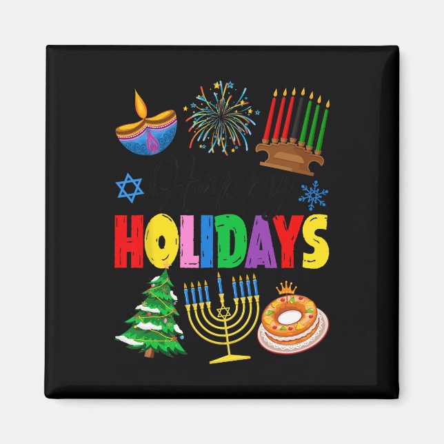 Íman Feliz Natal Feliz Hanukkah Happ (Frente)