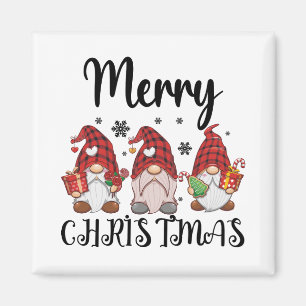 Íman Feliz Natal Gnomies Gnomos de Natal