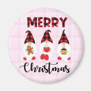 Íman Feliz Natal - Gnomos da Xadrez de Buffalo