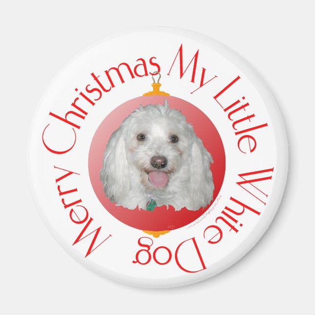 Íman Feliz Natal Havanese (Frente)