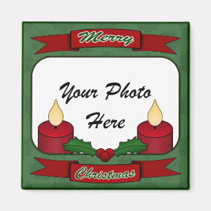 Íman Feliz Natal! Ímã feito sob encomenda da foto