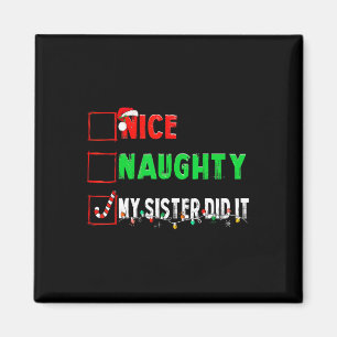 Íman Feliz Natal Irmã Bela Fez Isso Família Xmas B