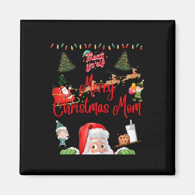 Íman Feliz Natal Mãe (Frente)