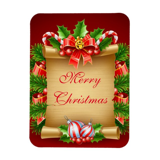 Íman Feliz Natal Magnet (Vertical)