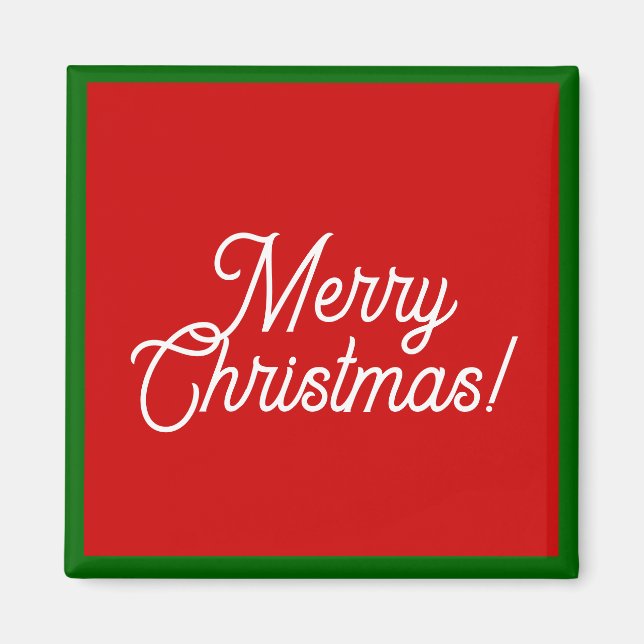 Íman Feliz Natal Magnet (Frente)