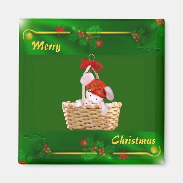 Íman Feliz Natal Magnet (Frente)