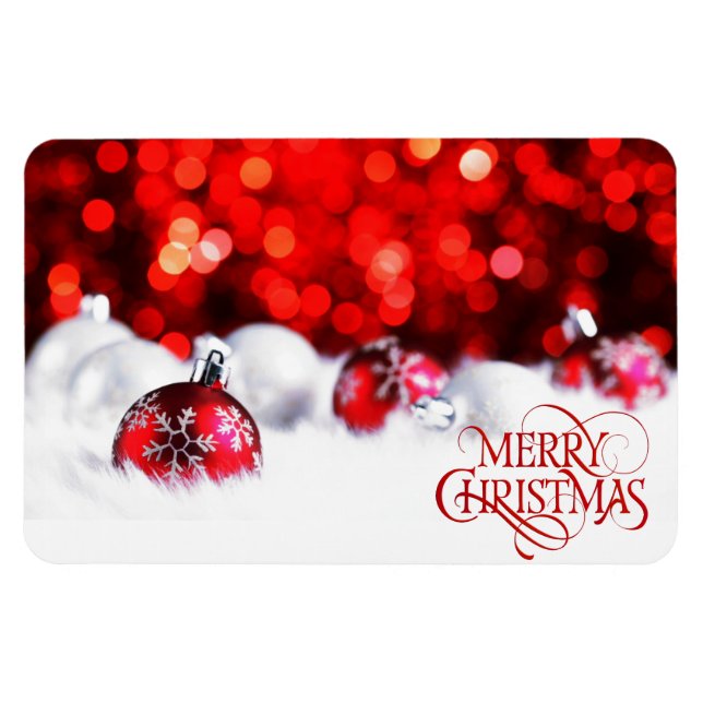 Íman "Feliz Natal" Magneta flexível (Horizontal)