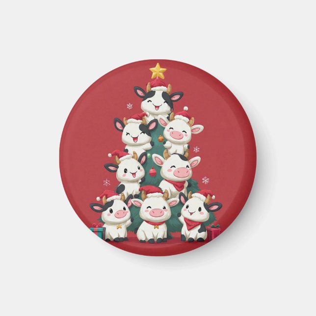 Íman Feliz Natal Moo (Frente)