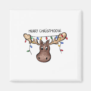 Íman Feliz Natal Moose Natal Mose Xmas Holid