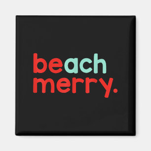 Íman Feliz Natal na Praia