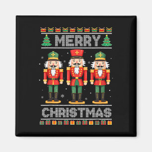Íman Feliz Natal Nutcracker Balé Festivo Xmas Men