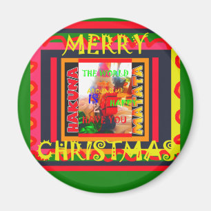 Íman Feliz Natal O mundo à minha volta é feliz