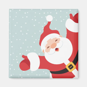 Íman Feliz Natal Papais noeis animados Magnet