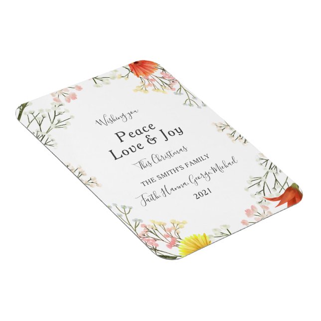 Íman Feliz Natal para a Família Joy (Lado Direito)