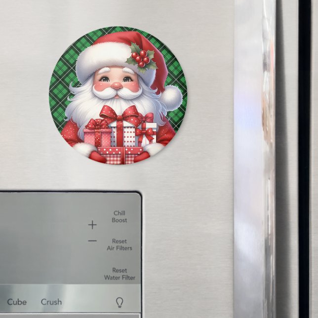 Íman Feliz Natal para Papais noeis para seu Frigorífico (In Situ (Fridge))