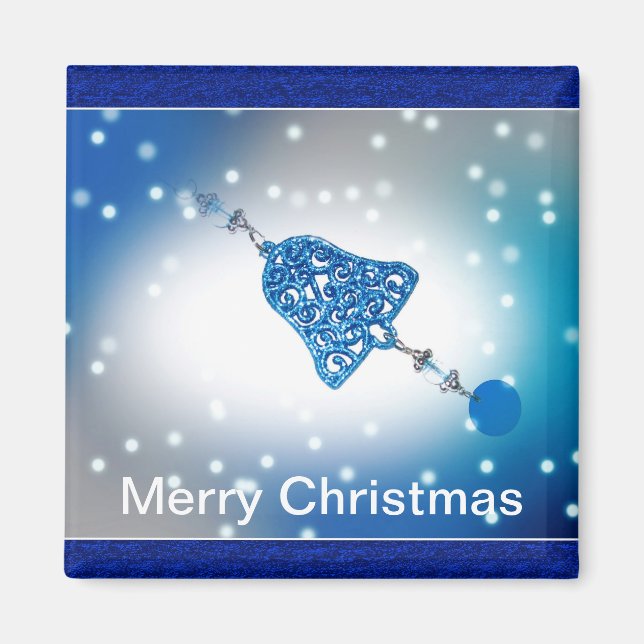 Íman Feliz Natal Personalizável (Frente)