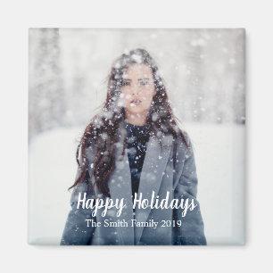 Íman Feliz Natal Personalizável