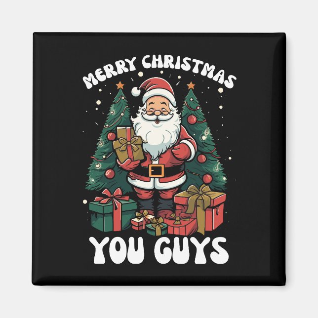 Íman Feliz Natal Pessoal Papai Noel (Frente)