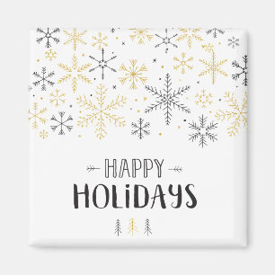 Íman Feliz Natal, Snowflake Doodle