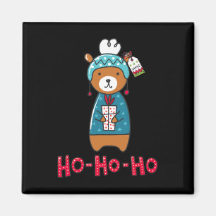 Íman Feliz Natal T - Feliz Família Xmas Tee Gif