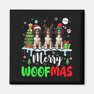 Íman Feliz Natal Três Papais noeis Inglês Springer