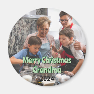 Íman Feliz Natal Vovó 2024 Magnet