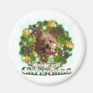 Íman Feliz Natal Yorkie