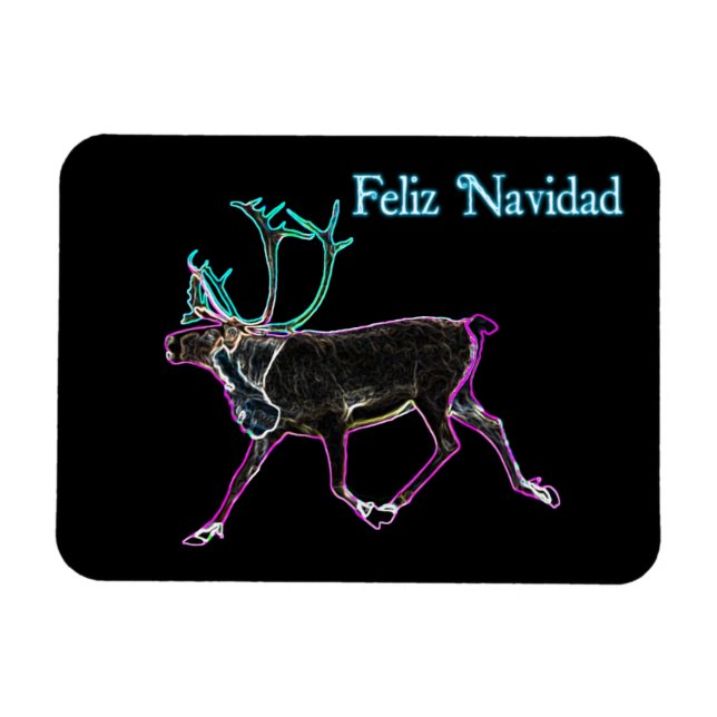 Íman Feliz Navidad - Caribe elétrico (Horizontal)