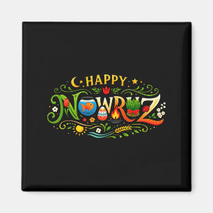 Íman Feliz Nowruz para o Ano Novo Persa Norooz Homens M