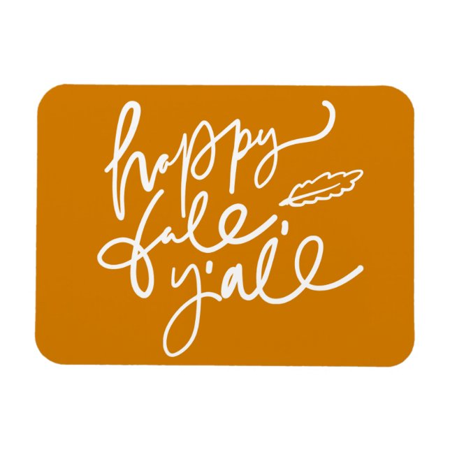 Íman Feliz outono Y (Horizontal)