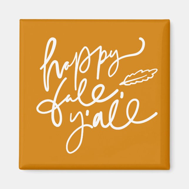 Íman Feliz outono Y (Frente)