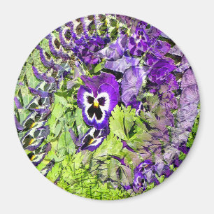 Íman Feliz Pansies...
