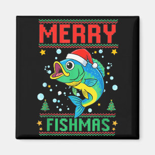 Íman Feliz Peixesnatal P Peixes Pescaria Natal