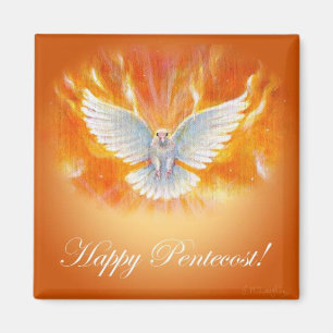 Íman Feliz Pentecost por Jenny McLaughlin