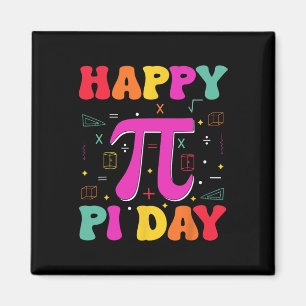 Íman Feliz Pi Day Crianças Professores De Matemática Pr