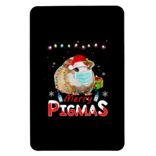 Íman Feliz Pigmas Rosto Máscara Engraçado Guiné Natal P