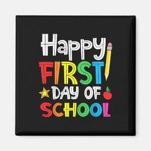 Íman Feliz primeiro dia de boas-vindas à escola