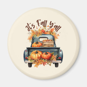 Íman Feliz Queda Y - Caminhão Russo com Pumpkins