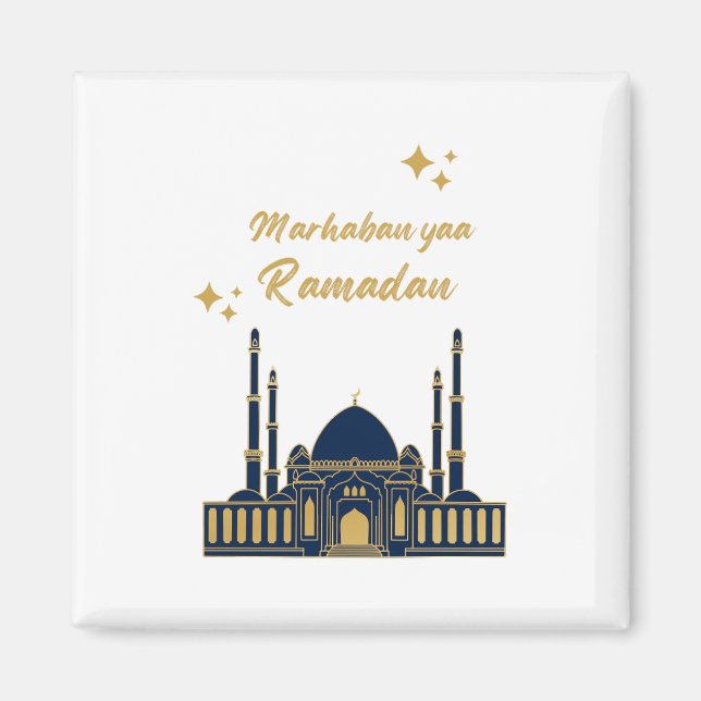 Íman Feliz Ramadan Kareem - Eid Mubarak cita (Frente)