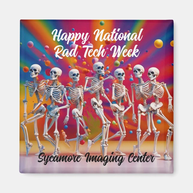 Íman Feliz Semana Técnica Nacional (Frente)