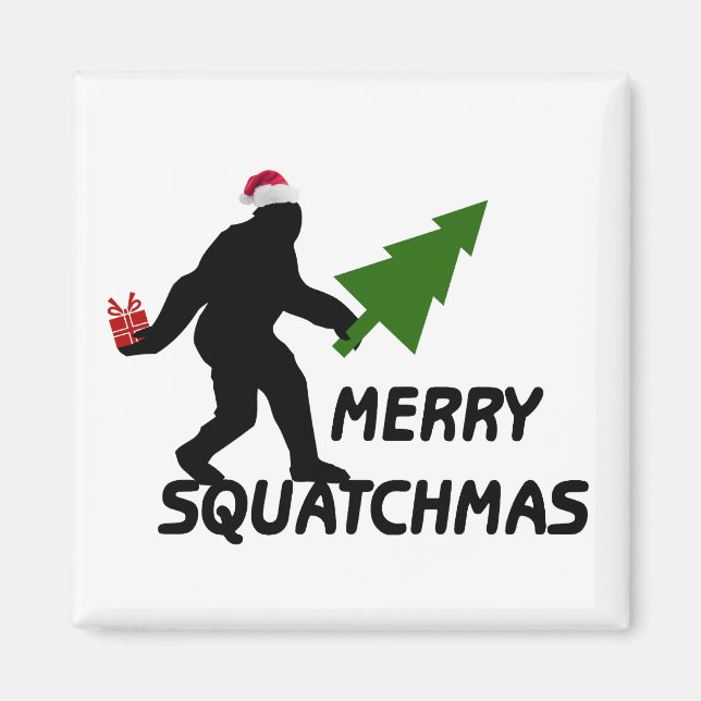 Íman Feliz Squatchmas (Frente)
