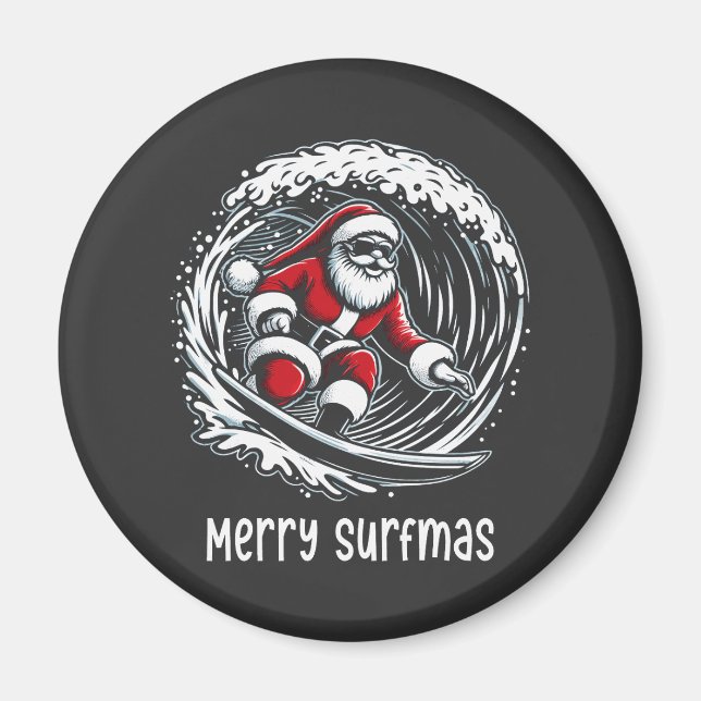 Íman Feliz Surfmas (Frente)