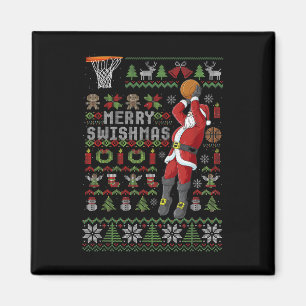 Íman Feliz Swishmas Feia Natal Bysketbyll Natal