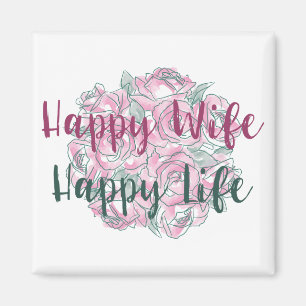 Íman Feliz vida feliz da esposa