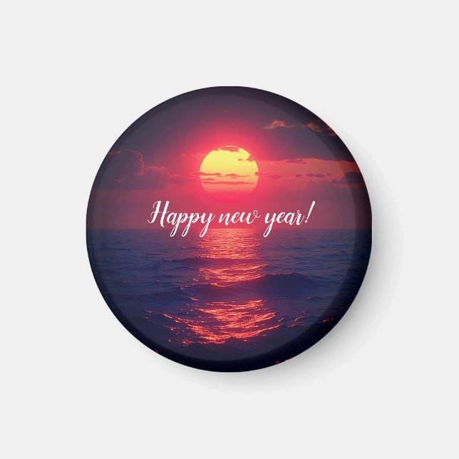 Íman Felizes anos novos (Frente)