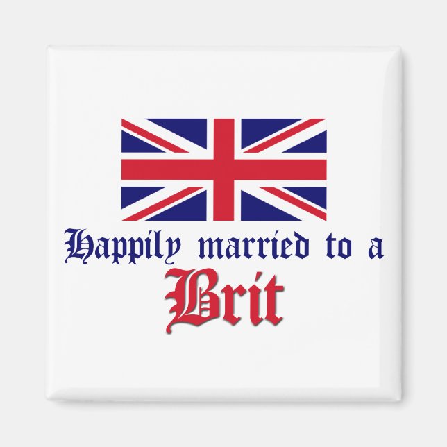 Íman Felizmente Casado Com Um Britânico (Frente)