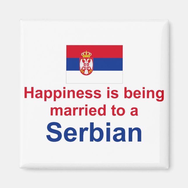 Íman Felizmente Casado Com Um Sérvio (Frente)